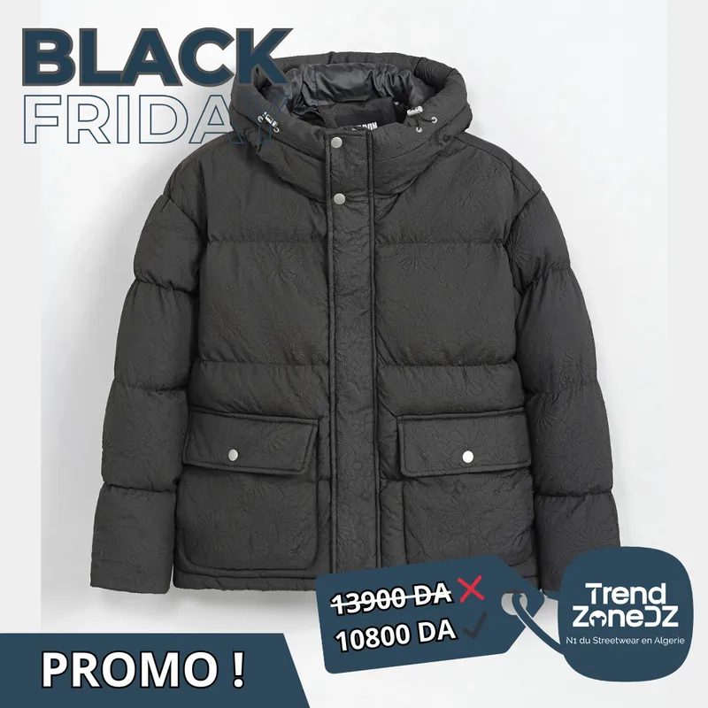 FRILIVIN - Blousons à capuche matelassé et à motif