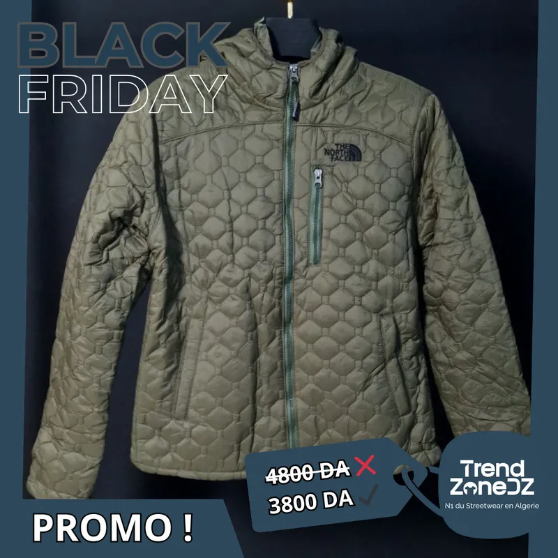 The North Face Veste Zippée avec Capuche : Verte