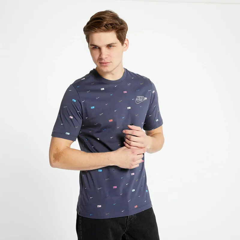 T-Shirt NK Full Logo : Dark blue