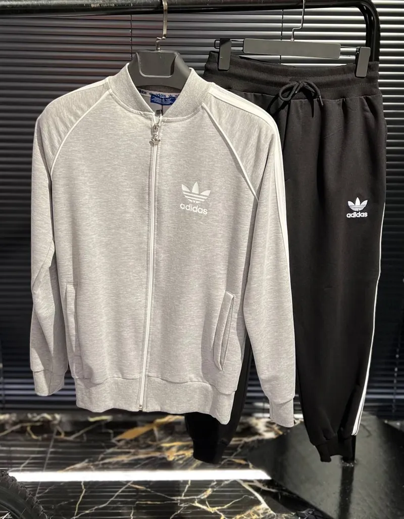 Survetement Adidas 2 pieces - Gris/Noir