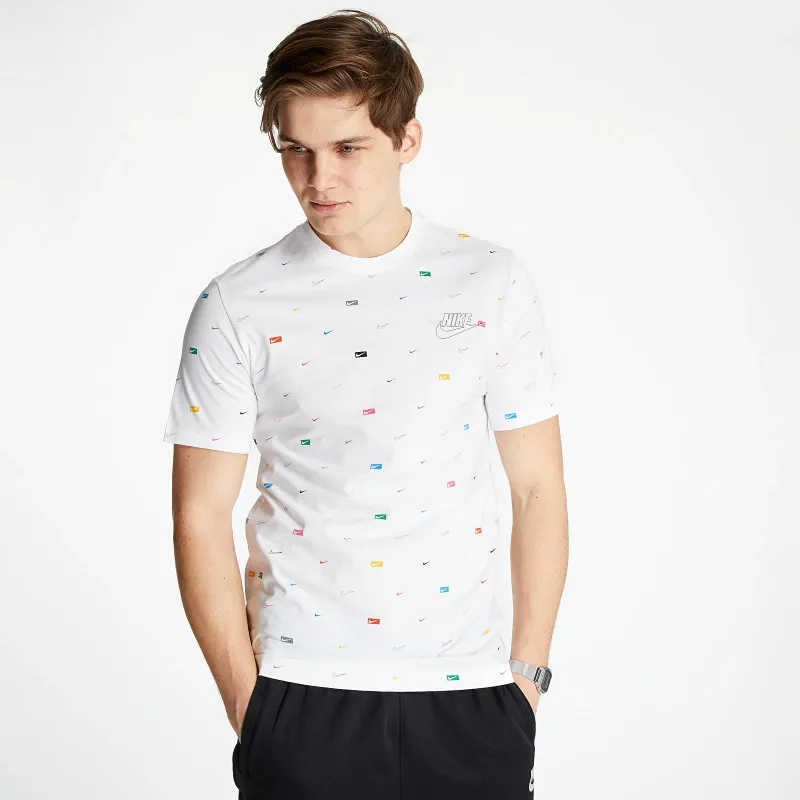 T-Shirt NK Full Logo : White