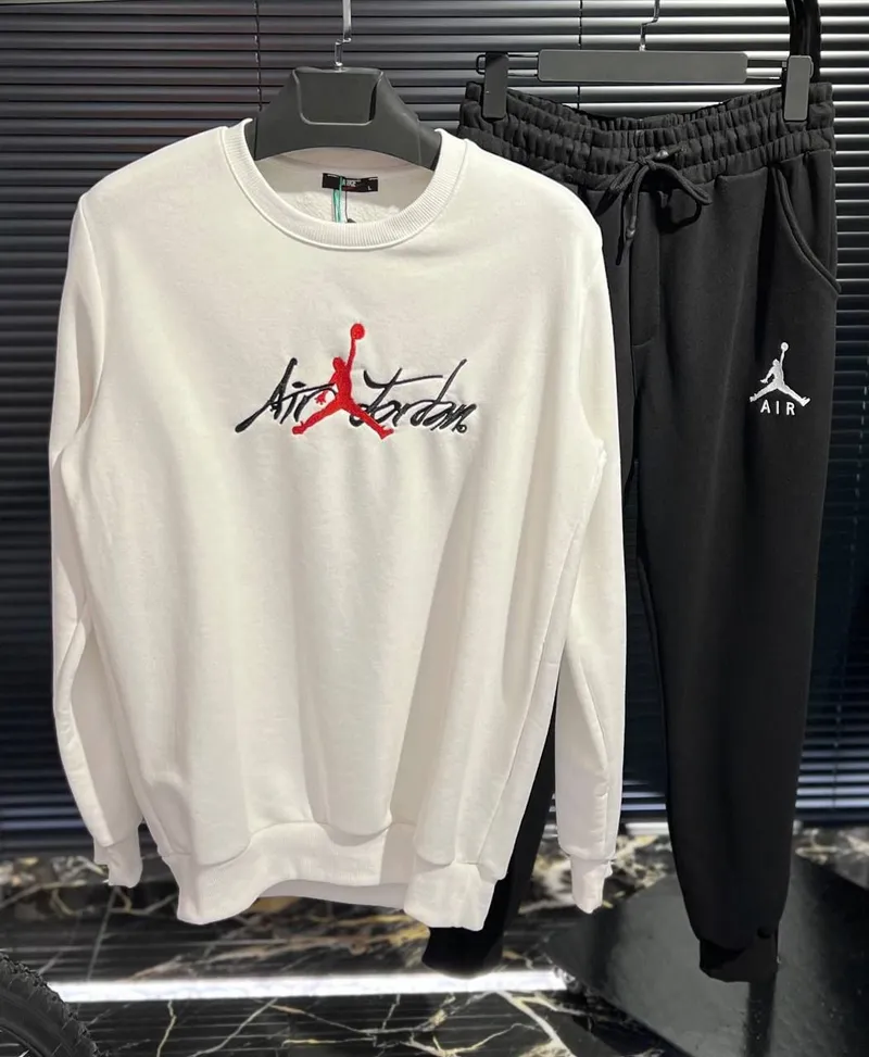 Ensemble JORDAN 2 pieces - Noir/Blanc
